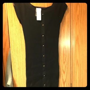 Knit ribbed Bebe dress!